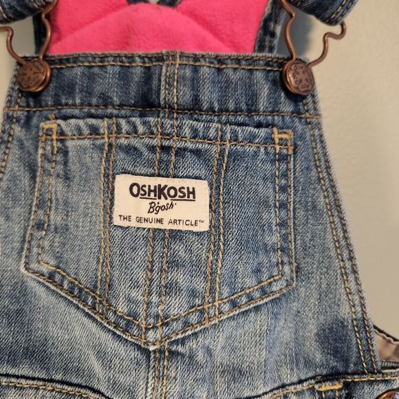 𝅺OSHKOSH B'gosh Overalls 18months - Picture 4 of 6